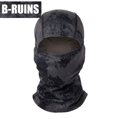 Multicam Tactical Balaclava Full Face Mask Shield Cover Cycling Hunting Hat Camouflage Balaclava Scarf